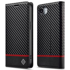 LC.imeeke - LC.IMEEKE iPhone 16e Fodral Carbon Fiber - Vit