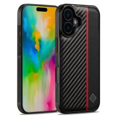 LC.imeeke - LC.IMEEKE iPhone 17 Fodral &Auml;kta l&auml;der + TPU + EVA - Svart