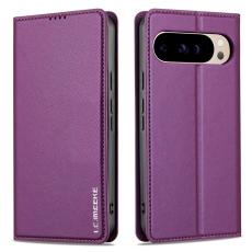 LC.imeeke - LC.IMEEKE L1 Series Google Pixel 10 Pro XL Fodral PU Läder - Lila