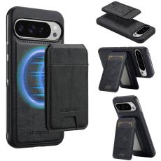 LC.imeeke - LC.IMEEKE L3 Fodral f&ouml;r Google Pixel 10 Pro - &Auml;kta l&auml;der - Svart