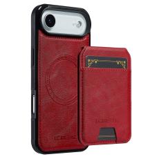 LC.imeeke - LC.IMEEKE L3 iPhone Air Fodral Äkta läder - Röd