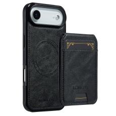 LC.imeeke - LC.IMEEKE L3 iPhone Air Fodral Äkta läder - Svart