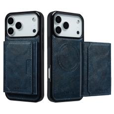 LC.imeeke - LC.IMEEKE L5 iPhone 17 Pro Max Fodral Äkta läder - Blå