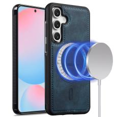 LC.imeeke - LC.IMEEKE L6 Fodral f&ouml;r Samsung Galaxy A35 5G PU L&auml;der - Bl&aring;