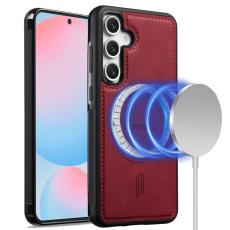 LC.imeeke - LC.IMEEKE L6 Fodral PU Läder för Samsung Galaxy A16 - Röd