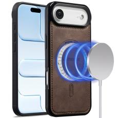 LC.imeeke - LC.IMEEKE L6 iPhone Air Fodral PU Läder - Kaffe