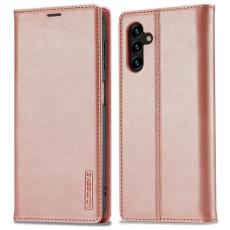 LC.imeeke - LC.IMEEKE Samsung Galaxy A13 Fodral - PU L&auml;der - Rose Gold