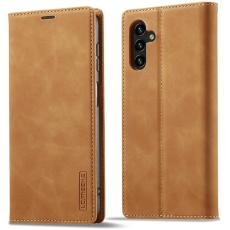 LC.imeeke - LC.IMEEKE Samsung Galaxy A17 Fodral Wallet Mikrofiber - Brun
