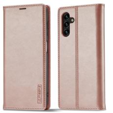 LC.imeeke - LC.IMEEKE Samsung Galaxy A17 Fodral Wallet Mikrofiber - Ros&eacute;guld