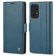 LC.imeeke - LC.IMEEKE Samsung Galaxy A52 Skal PU Läder - Blå