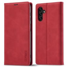 LC.imeeke - LC.IMEEKE Samsung Galaxy A54 5G Fodral PU L&auml;der - R&ouml;d