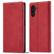 LC.imeeke - LC.IMEEKE Samsung Galaxy A55 5G Wallet Fodral Microfiber - R&ouml;d