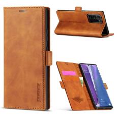LC.imeeke - LC.IMEEKE Samsung Galaxy Note20 Ultra Skal Äkta läder - Brun