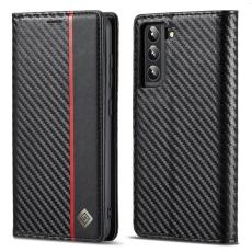 LC.imeeke - LC.IMEEKE Samsung Galaxy S22 Fodral Äkta läder - Vit