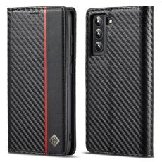 LC.imeeke - LC.IMEEKE Samsung Galaxy S22+ Fodral PU Läder - Vertikal Rand
