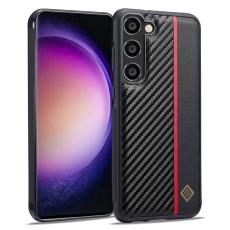 LC.imeeke - LC.IMEEKE Samsung Galaxy S23 FE Skal &Auml;kta l&auml;der - Svart