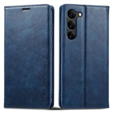 LC.imeeke - LC.IMEEKE Samsung Galaxy S23 Fodral PU Läder - Blå