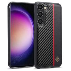 LC.imeeke - LC.IMEEKE Samsung Galaxy S24 Fodral - PU Läder - Svart