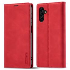 LC.imeeke - LC.IMEEKE Samsung Galaxy S25 FE Fodral Wallet Mikrofiber - R&ouml;d