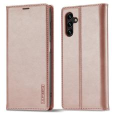 LC.imeeke - LC.IMEEKE Samsung Galaxy S25+ Fodral Wallet Mikrofiber - Roséguld