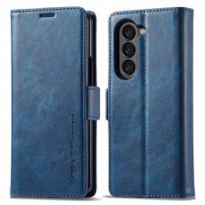 LC.imeeke - LC.IMEEKE Samsung Galaxy Z Fold5 Fodral Wallet PU Läder - Blå