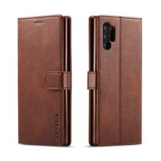 LC.imeeke - LC.IMEEKE Wallet Design Samsung Galaxy A32 5G Skal - Kaffe