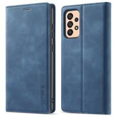 LC.imeeke - LC.IMEEKE Wallet Fodral Samsung Galaxy A33 5G - PU L&auml;der - Bl&aring;