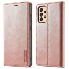 LC.imeeke - LC.IMEEKE Wallet Fodral Samsung Galaxy A33 5G - PU L&auml;der - Rosa