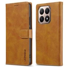 LC.imeeke - LC.IMEEKE Xiaomi 15T Fodral Äkta läder - Gul