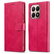 LC.imeeke - LC.IMEEKE Xiaomi 15T Fodral Äkta läder - Rosa