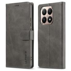 LC.imeeke - LC.IMEEKE Xiaomi 15T Fodral PU Läder - Grå