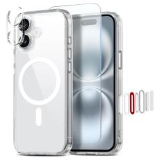 NORTHJO - NORTHJO iPhone 16 Fodral PC + TPU - Vit