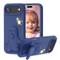 OEM - D.G Ming iPhone Air Case Kickstand Shockproof EVA - Navy Blue