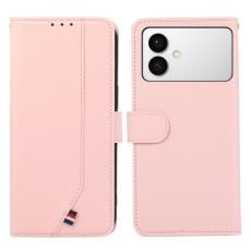 OEM - ABEEL Samsung Galaxy S26 Edge Mobilskal RFID-Skydd KonstL&auml;der - Rosa