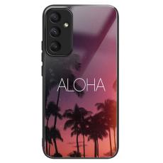 OEM - ALOHA Samsung Galaxy A55 5G Skal H&auml;rdat Glas TPU - ALOHA