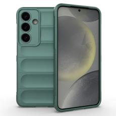 Amorus - AMORUS Samsung Galaxy A35 5G Skal St&ouml;tt&aring;lig Mjuk TPU - Gr&ouml;n