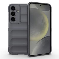 Amorus - AMORUS Samsung Galaxy A55 5G Skal St&ouml;tt&aring;lig Mjuk TPU - M&ouml;rkgr&aring;