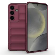 Amorus - AMORUS Samsung Galaxy A55 5G Skal St&ouml;tt&aring;lig Mjuk TPU - Vinr&ouml;d