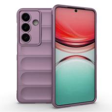 Amorus - AMORUS Samsung Galaxy S26 Plus Mobilskal St&ouml;tt&aring;lig Mjuk TPU - Lila