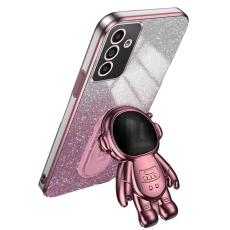 OEM - Astronaut Samsung Galaxy A35 5G Skal PC+TPU Anti-rep - Rosa