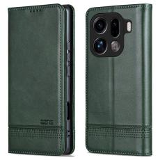 AZNS - AZNS Oppo Find X9 Pro 5G Pl&aring;nboksfodral Konstl&auml;der - Gr&ouml;n