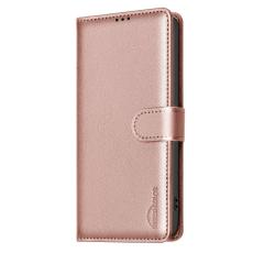 BINFEN COLOR - BINFEN Samsung Galaxy A37 Pl&aring;nboksfodral Konstl&auml;der RFID Skydd - Rosa Gold