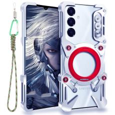 OEM - Bumper Samsung Galaxy A35 5G Skal Aluminium Magnetisk - Silver