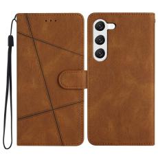 OEM - Crazy Horse Samsung Galaxy A55 5G Skal - &Auml;kta L&auml;der - Brun