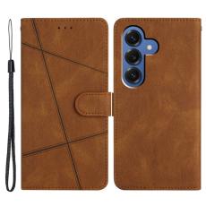 OEM - Crazy Horse Samsung Galaxy S26 Plus Fodral KonstL&auml;der St&auml;ll - Brun