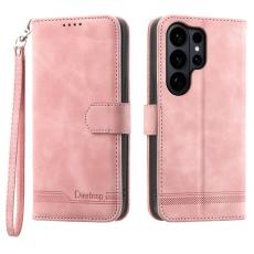 Dux Ducis - DIERFENG Samsung Galaxy S26 Ultra Fodral Konstl&auml;der - Rosa
