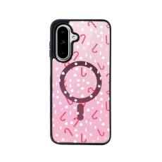 OEM - EYCASE Samsung Galaxy A55 5G Skal TPU Christmas Series - Pink Magic Wand
