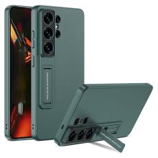 GKK - GKK Samsung Galaxy S26 Ultra Mobilskal Slim Kickstand Plast - Gr&ouml;n