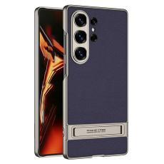 GKK - GKK Samsung Galaxy S26 Ultra Mobilskal Slim Kickstand PC + PU - Lila