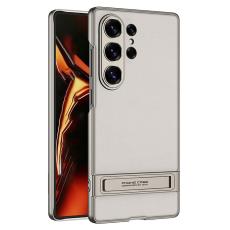 GKK - GKK Samsung Galaxy S26 Ultra Mobilskal Slim Kickstand PC + PU - Gr&aring;